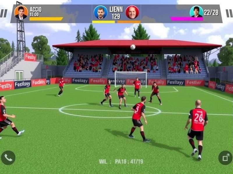 Festival Handball Pro gameplay screenshot
